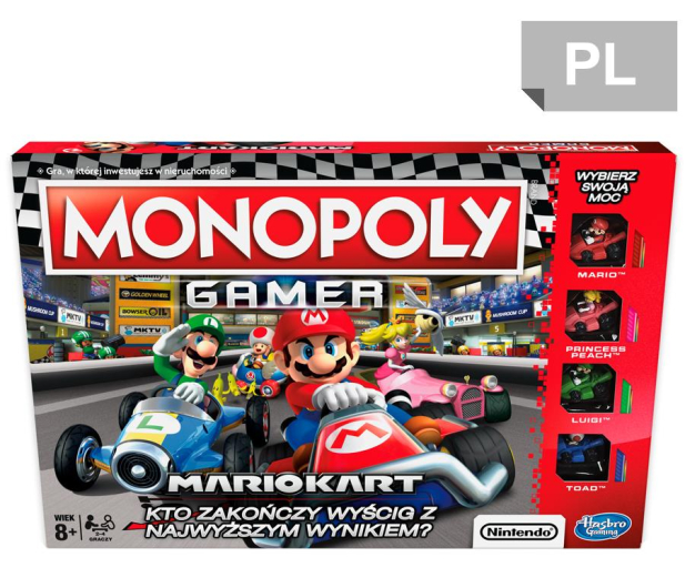 Hasbro Monopoly Gamer Mario Kart - 450896 - zdjęcie